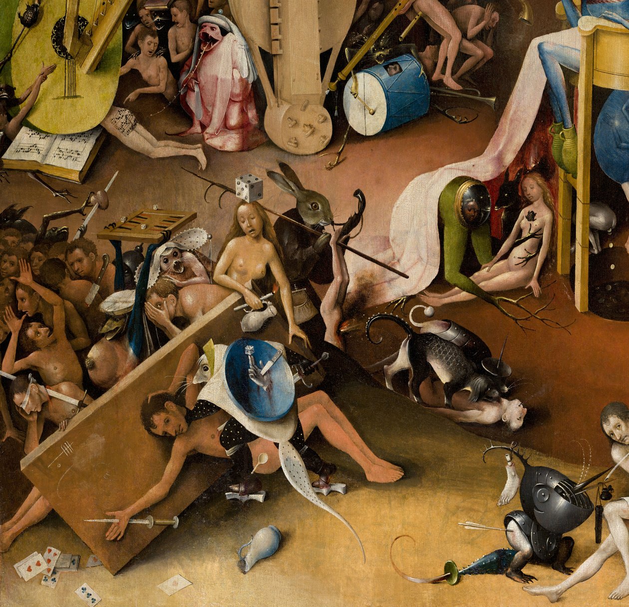 O Jardim das Delícias Terrenas, 1490-1500 de Hieronymus Bosch