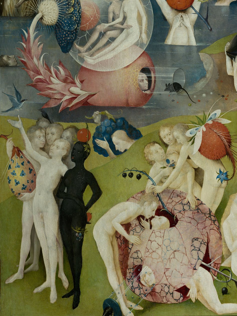 O Jardim das Delícias Terrenas, 1490-1500 de Hieronymus Bosch