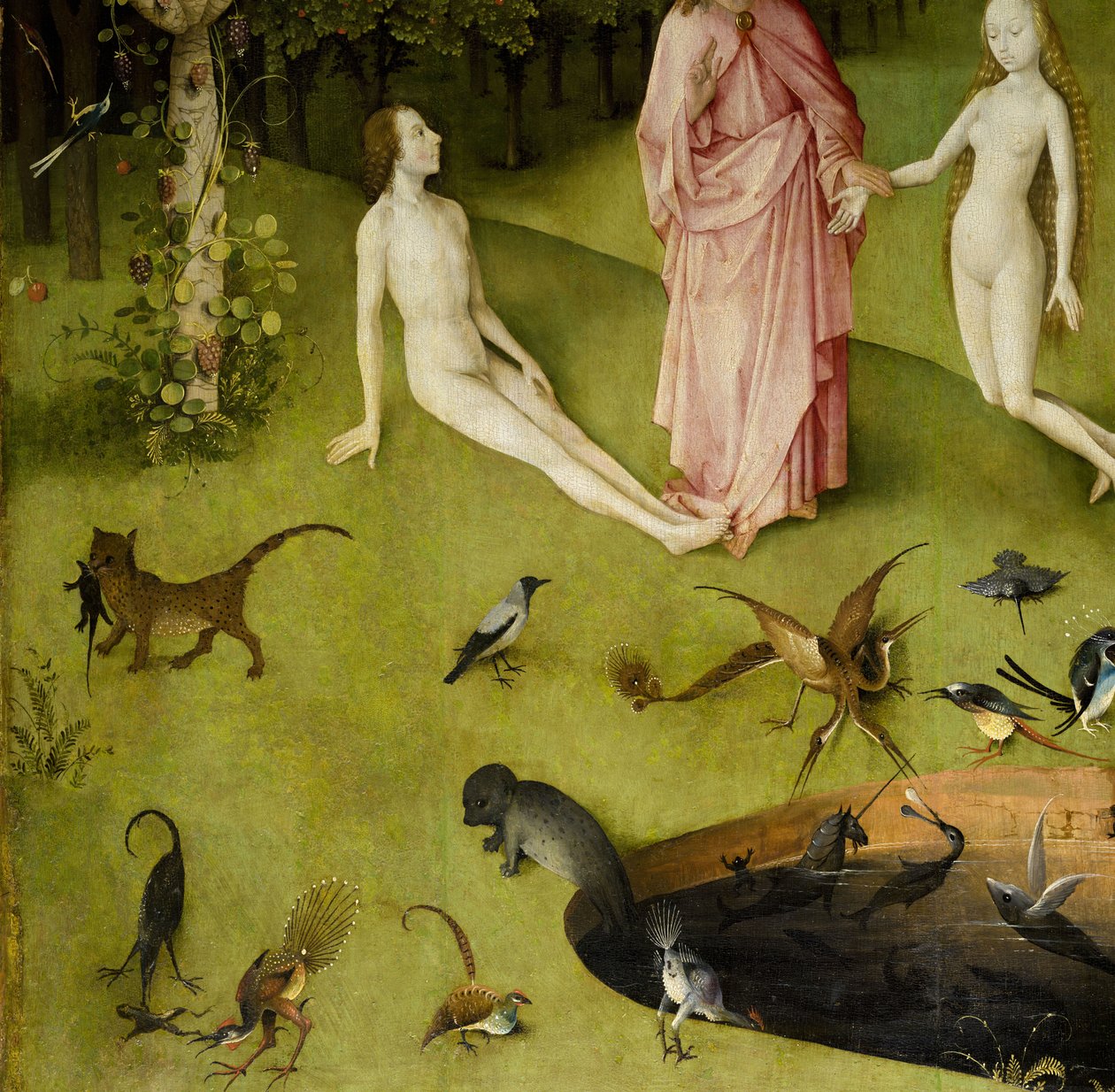 O Jardim das Delícias Terrenas, 1490-1500 de Hieronymus Bosch