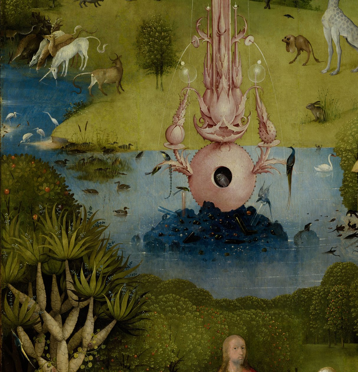 O Jardim das Delícias Terrenas, 1490-1500 de Hieronymus Bosch
