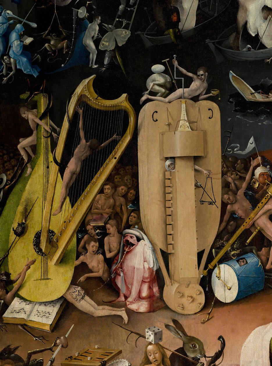 O Jardim das Delícias Terrenas, 1490-1500 de Hieronymus Bosch