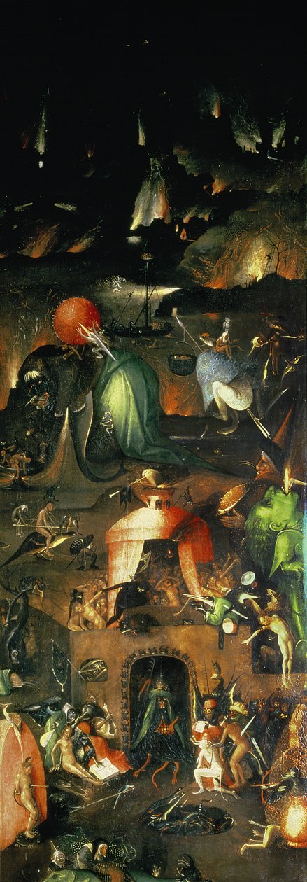 O Último Julgamento (Retábulo): Interior da Direita de Hieronymus Bosch