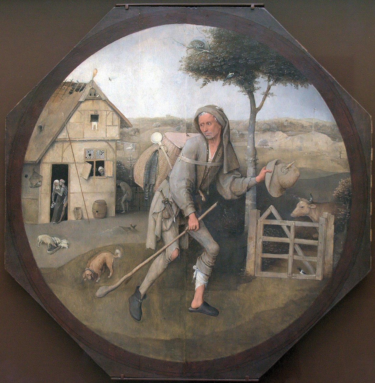O mascate A parábola do filho pródigo de Hieronymus Bosch