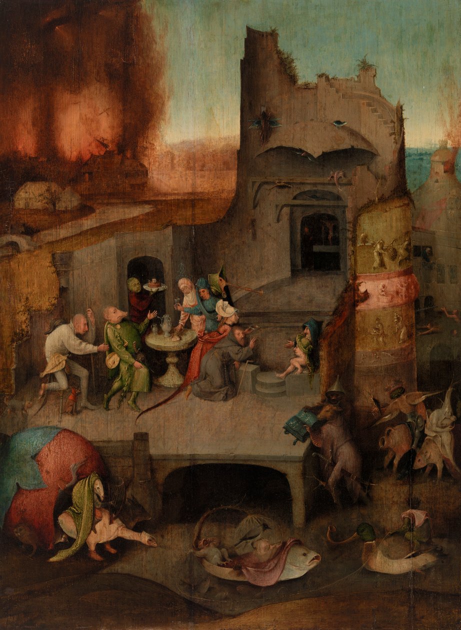 A tentação de Santo Antônio de Hieronymus Bosch