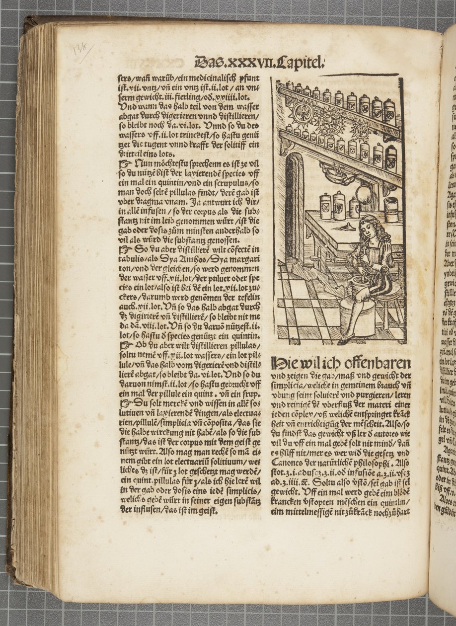 O livro sobre destilar de Hieronymus Brunschwig