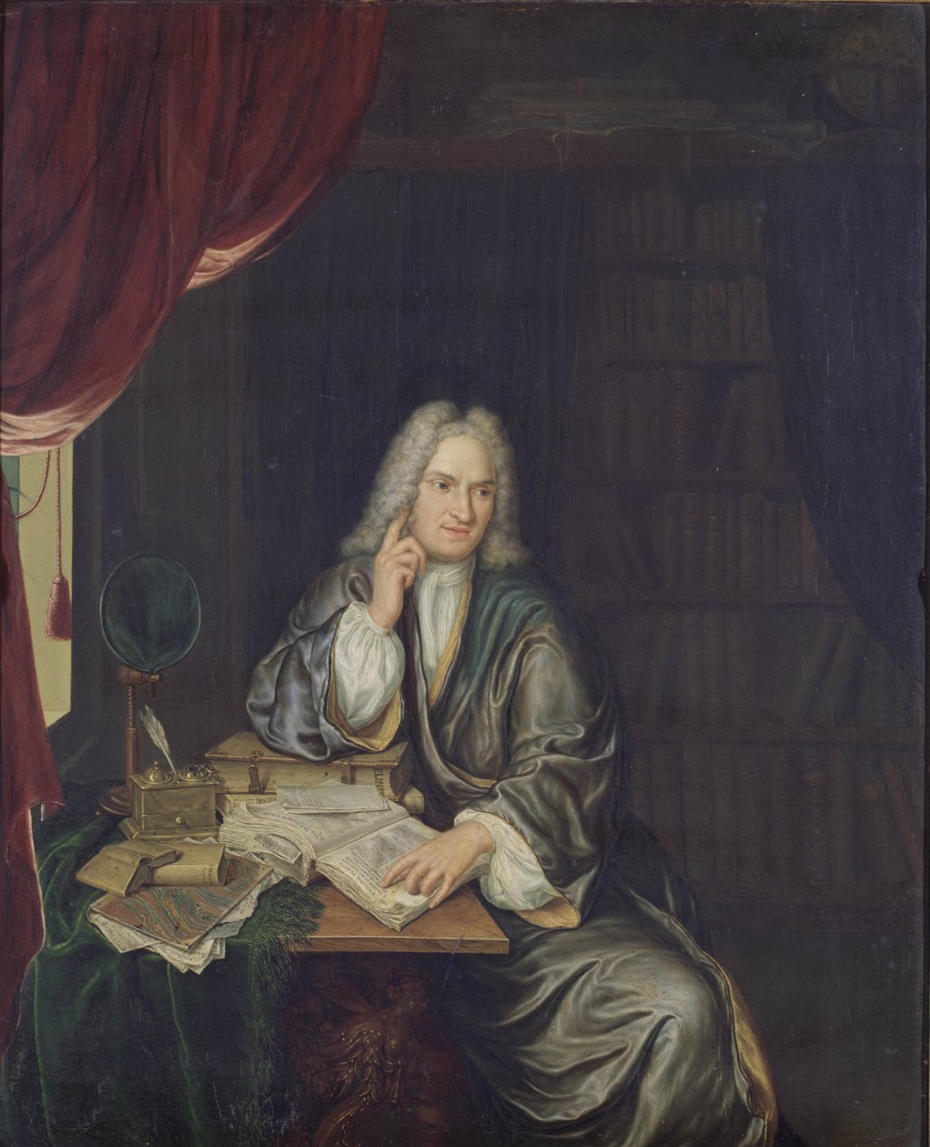 Retrato de Hendrik Snakenburg, 40 anos de Hieronymus van der Mij
