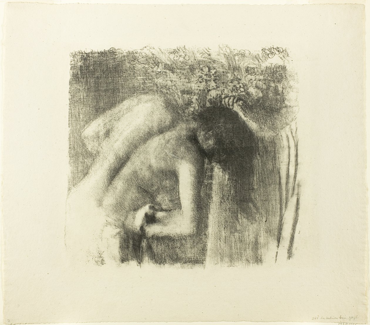 Depois do banho (versão grande) de Hilaire Germain Edgar Degas