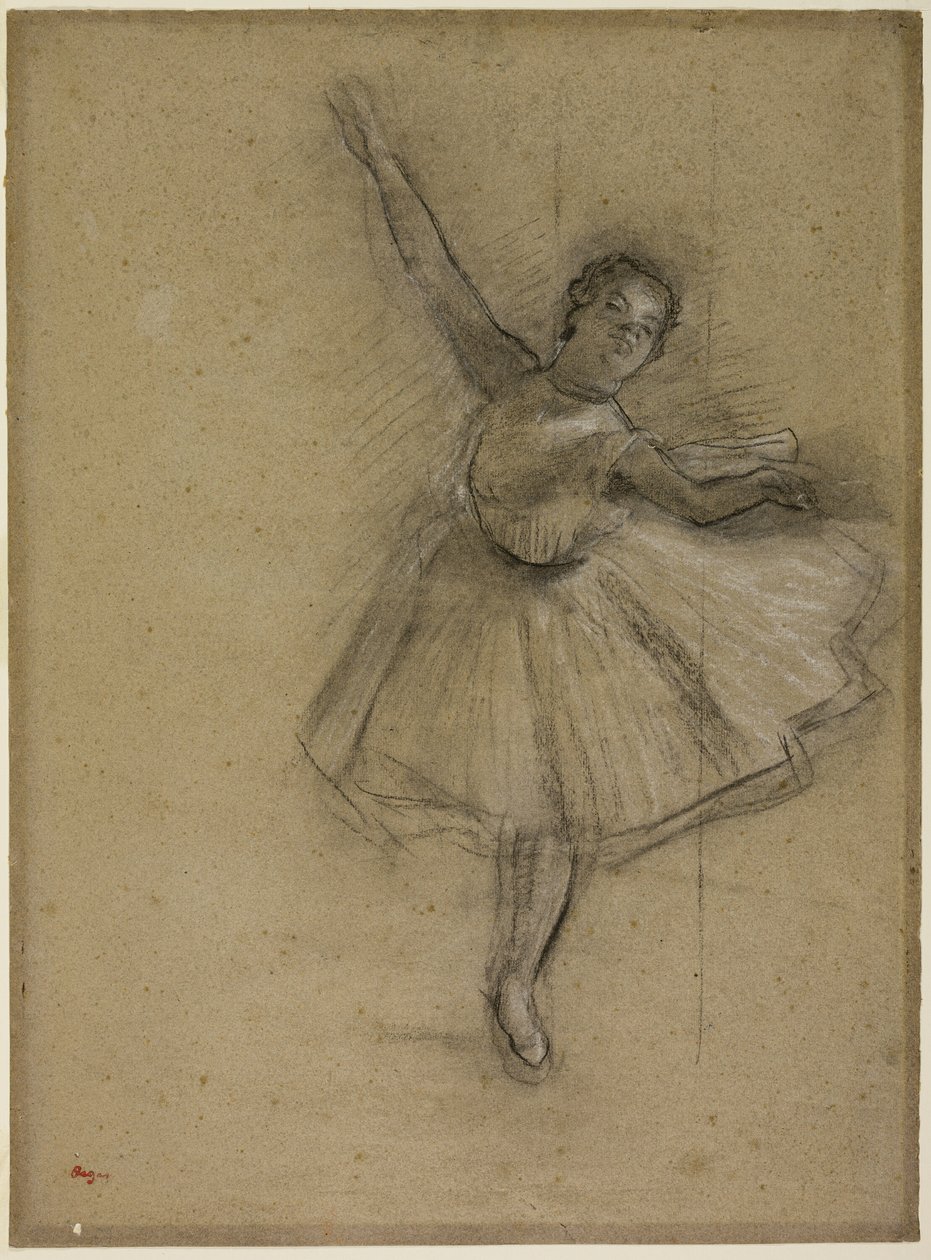 Bailarina a girar de Hilaire Germain Edgar Degas