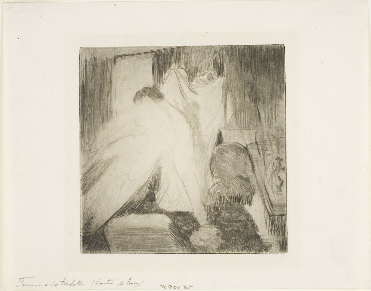 Sair do banho de Hilaire Germain Edgar Degas