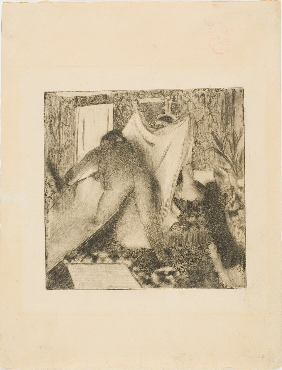 Sair do banho de Hilaire Germain Edgar Degas