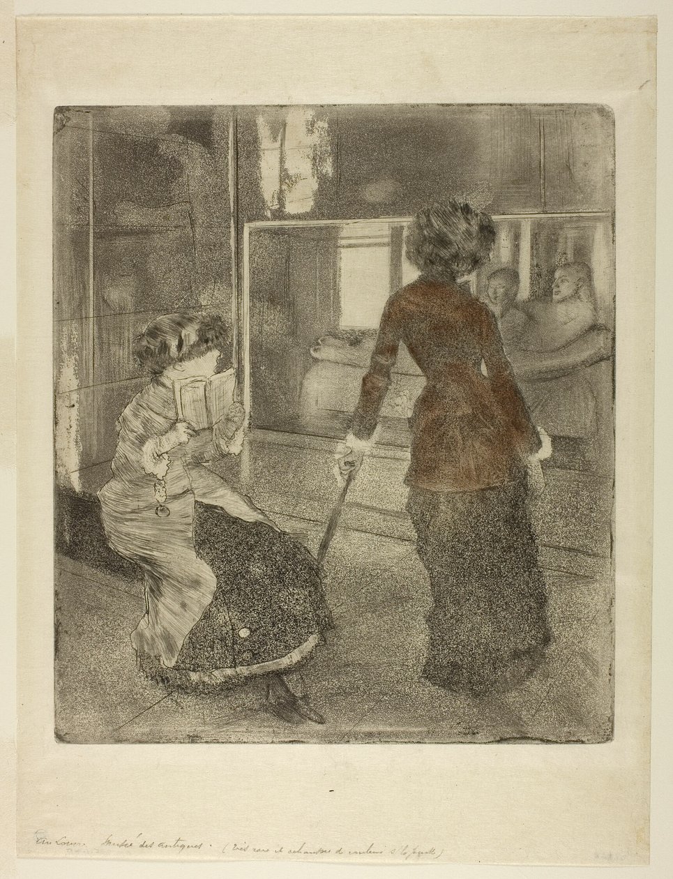 Mary Cassatt no Louvre: A Galeria Etrusca de Hilaire Germain Edgar Degas