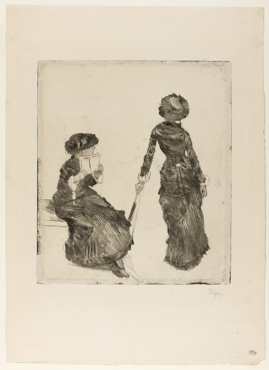 Mary Cassatt no Louvre: A Galeria Etrusca de Hilaire Germain Edgar Degas