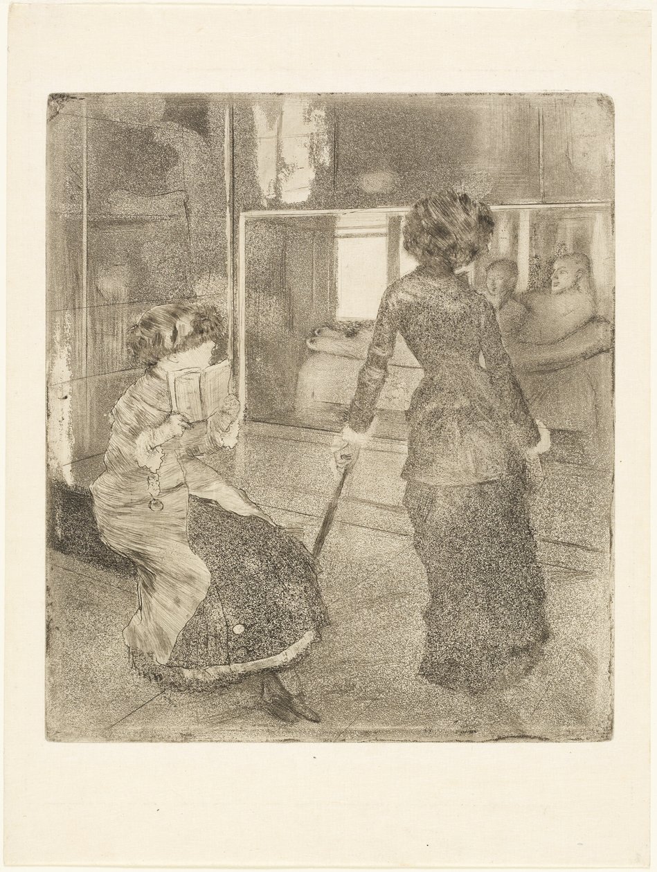 Mary Cassatt no Louvre: A Galeria Etrusca de Hilaire Germain Edgar Degas