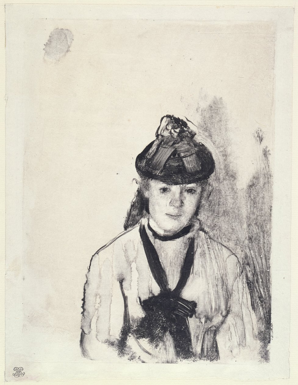 Retrato de Ellen Andrée de Hilaire Germain Edgar Degas