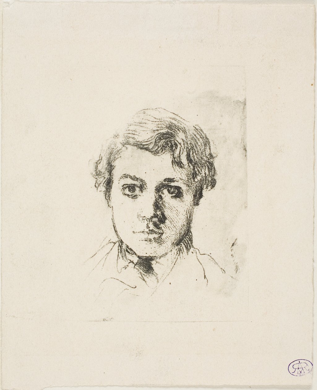 René De Gas, o irmão do artista de Hilaire Germain Edgar Degas