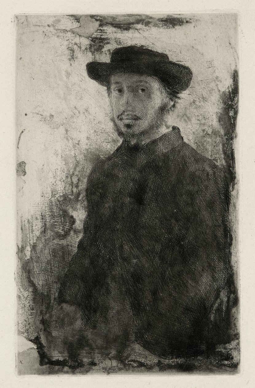 Autorretrato de Hilaire Germain Edgar Degas