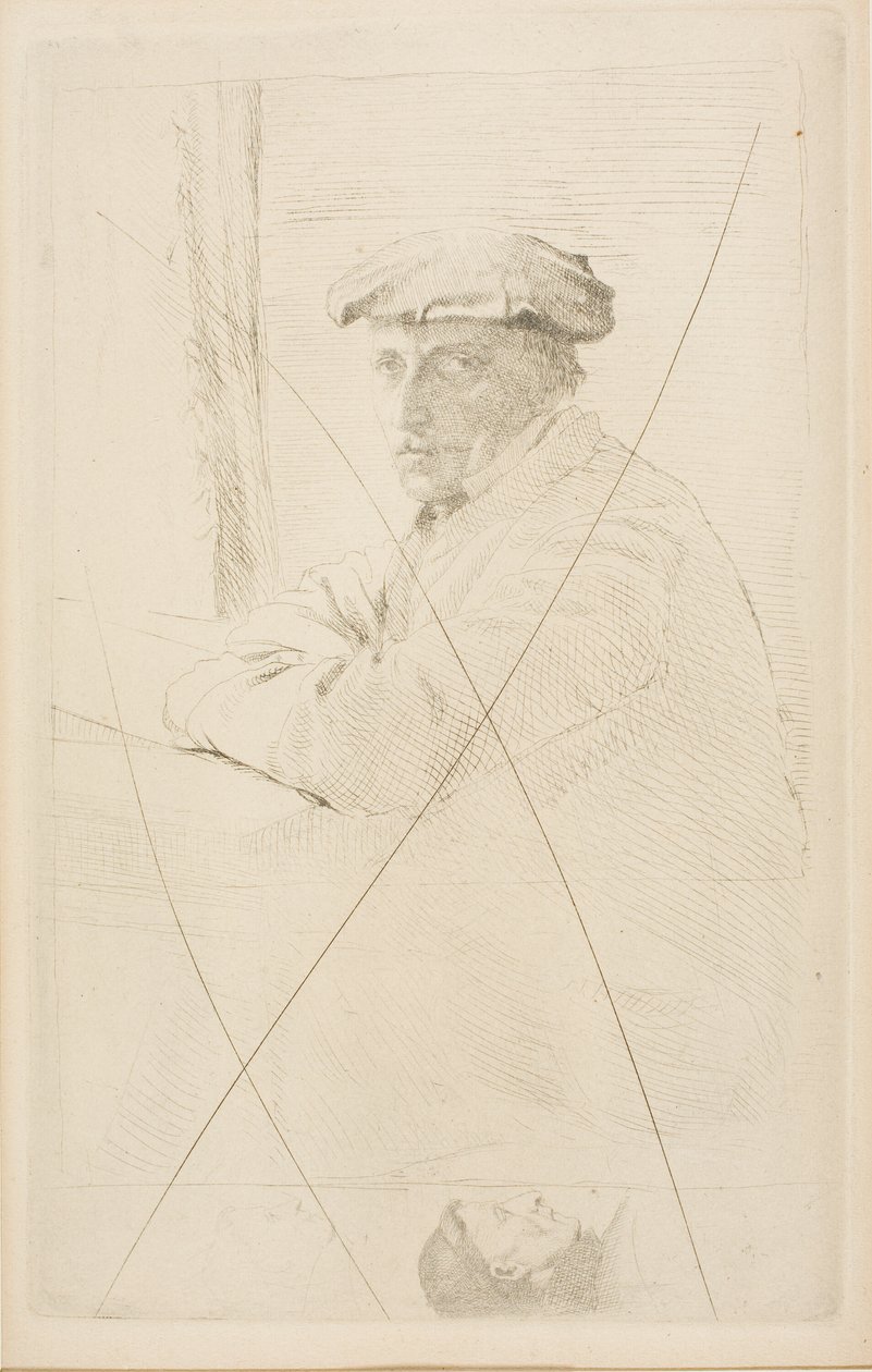 O gravador Joseph Tourny de Hilaire Germain Edgar Degas