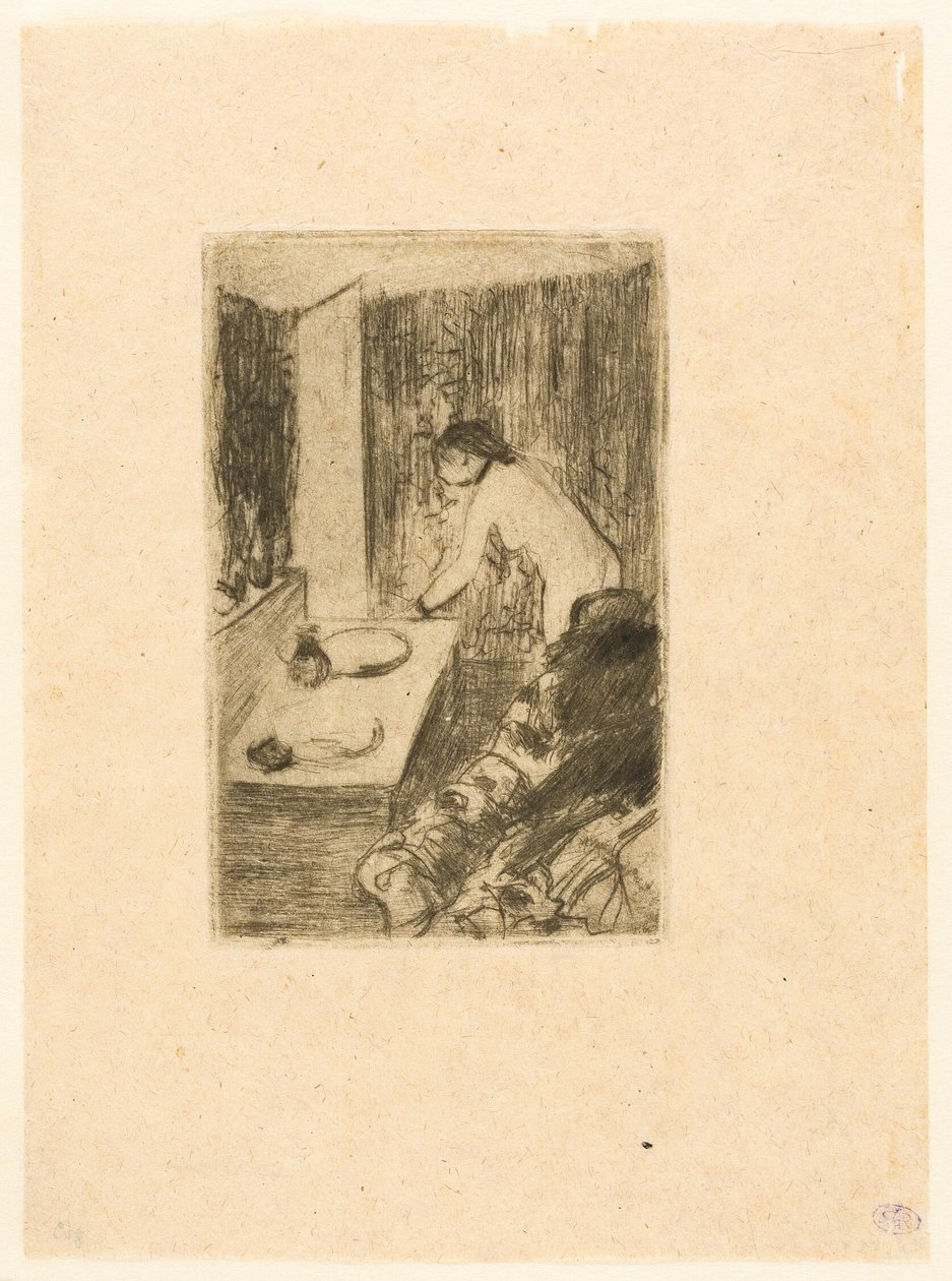 O pequeno camarim de Hilaire Germain Edgar Degas