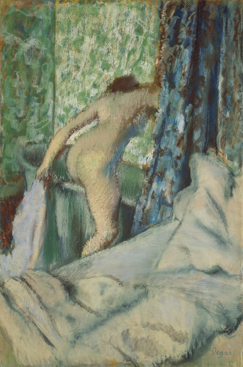 O banho matinal de Hilaire Germain Edgar Degas