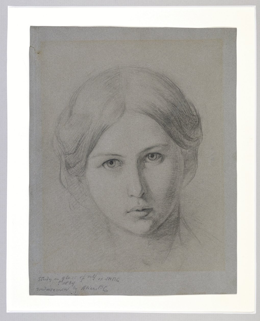 Auto-retrato, 1839 de Hilary Bonham Carter