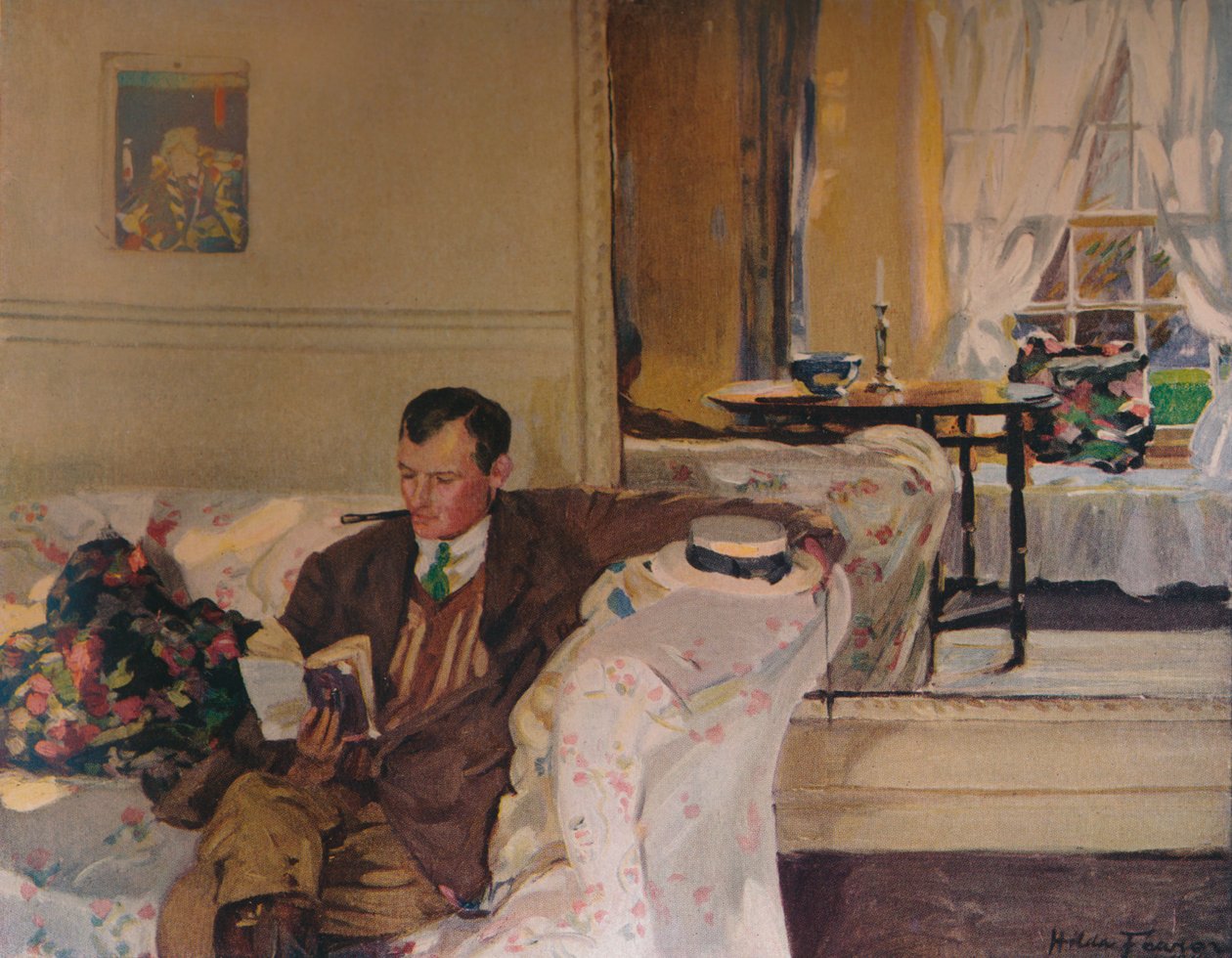 Retrato de Algernon Talmage, c1900 1914-1915 de Hilda Fearon
