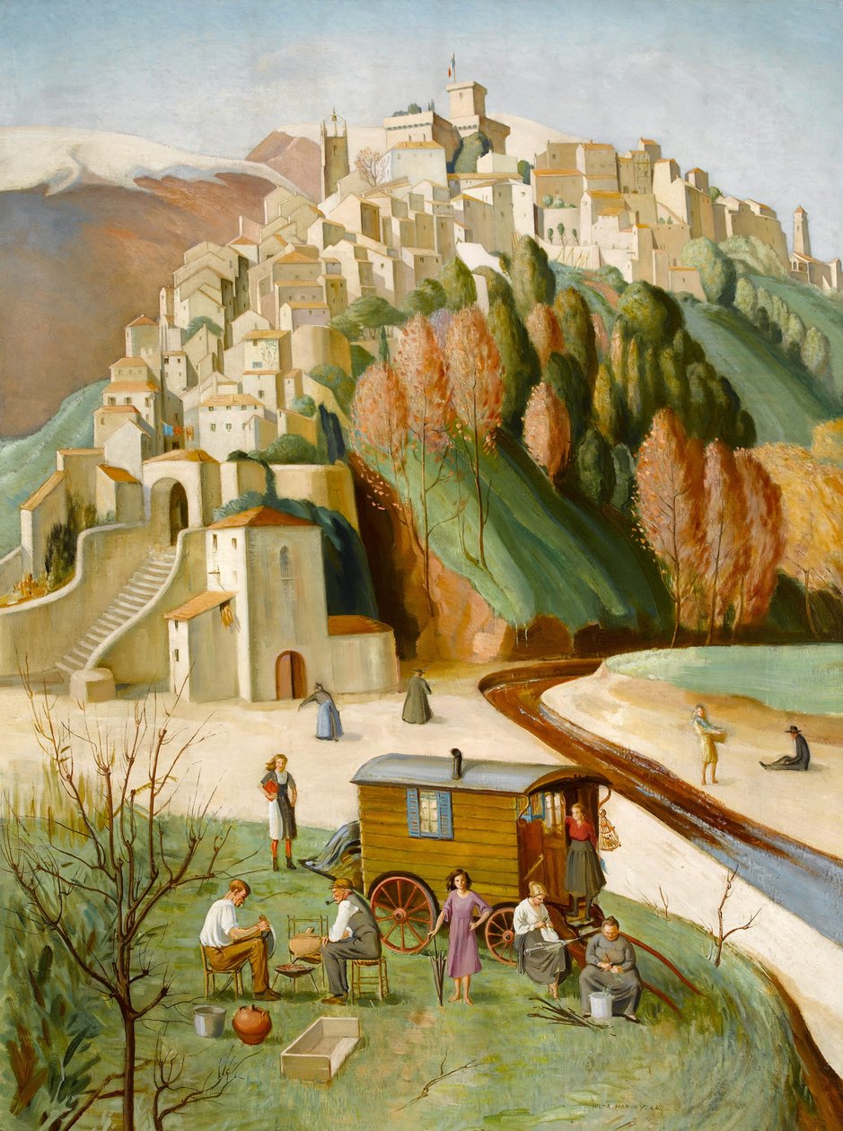 Cagnes Sur Mer, Riviera Francesa, 1922-46 de Hilda Mary Harvey