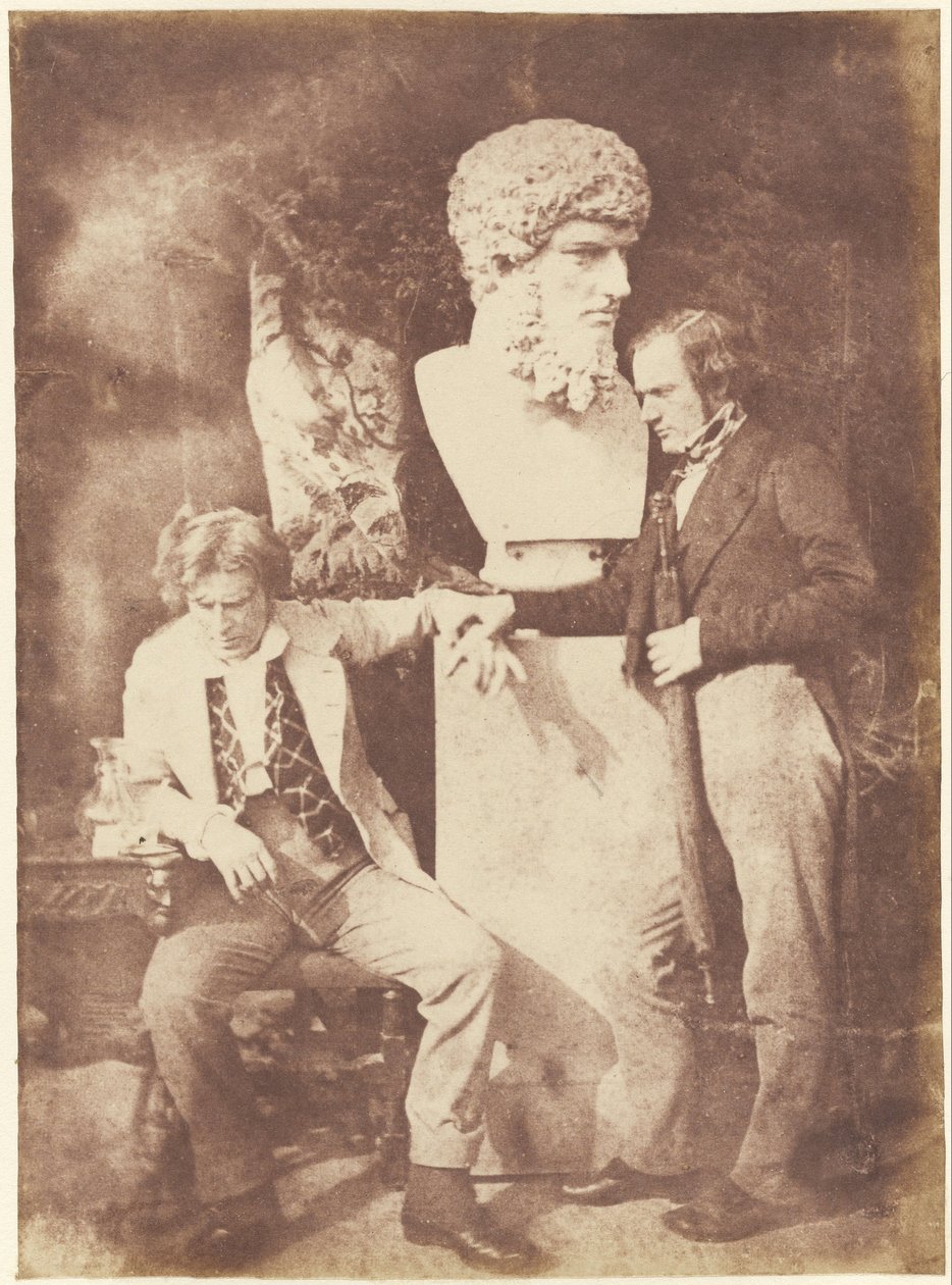 DO Hill e Professor James Miller de Hill and Adamson