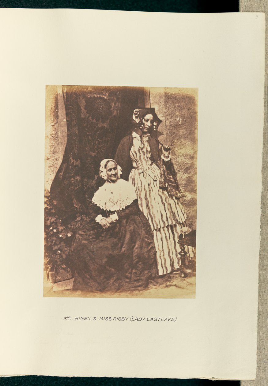 [Mrs. Rigby e Miss Rigby, (Lady Eastlake) de Hill and Adamson