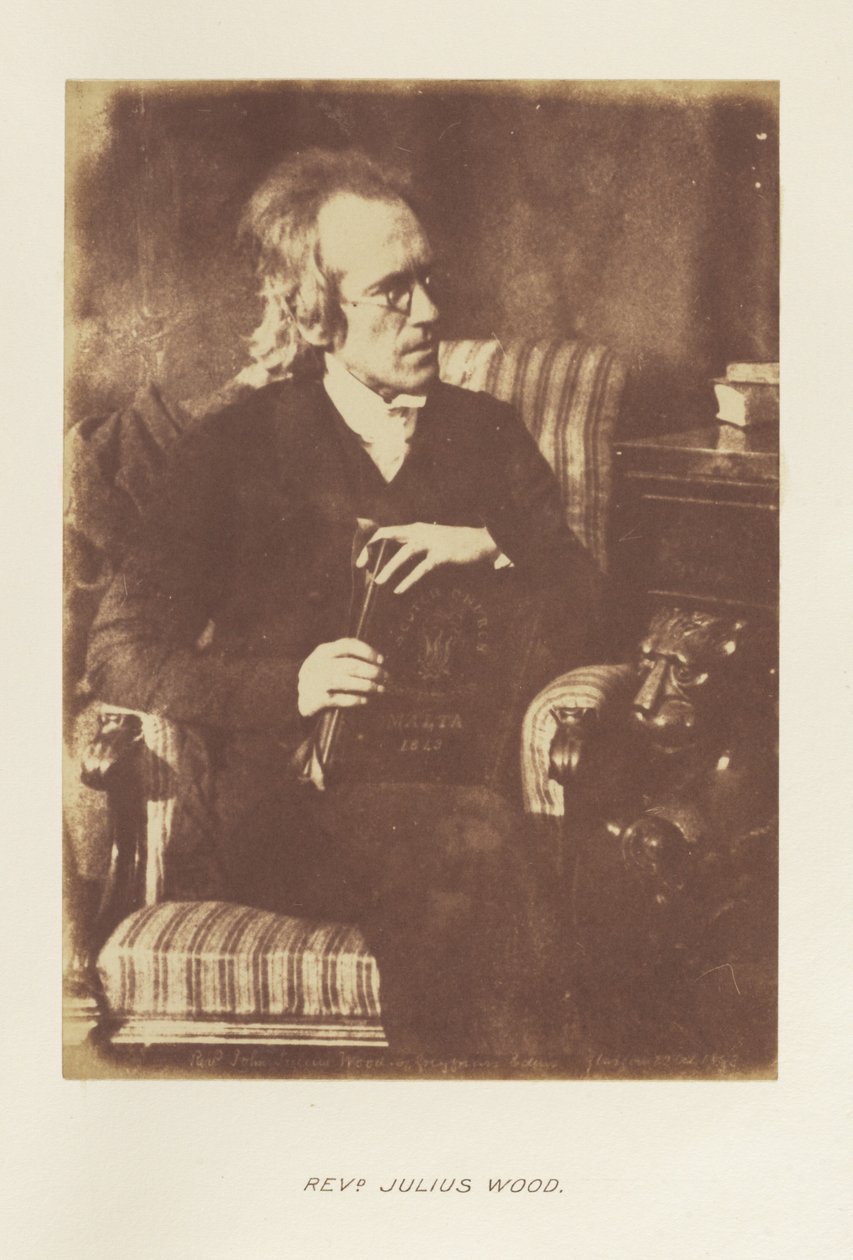 [Rev. John Julius Wood de Greyfriars, Edimburgo] de Hill and Adamson