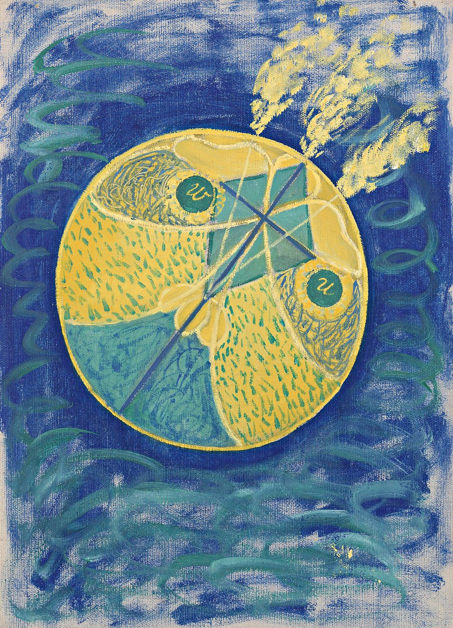 Grupo I, No. 7. Caos Primordial, 1906-1907. de Hilma af Klint