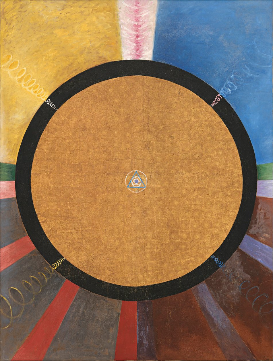 Grupo X, Nº 3, Altarpiece (óleo sobre tela) de Hilma af Klint