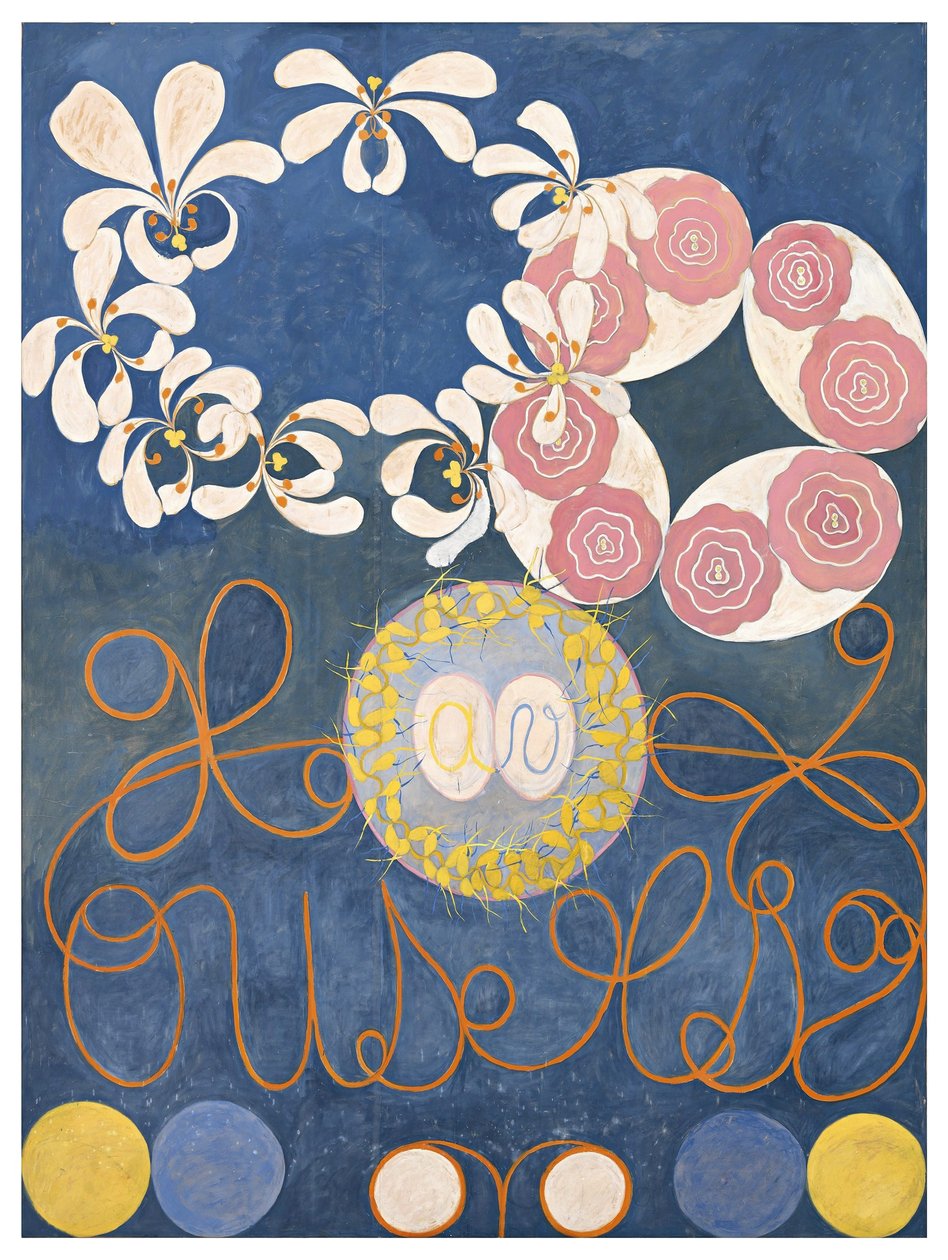 Os Dez Maiores, Infância, No.1, Grupo IV, 1907. de Hilma af Klint