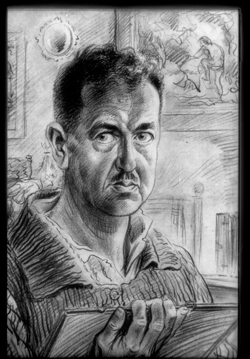 Auto-retrato de Hinko Smrekar
