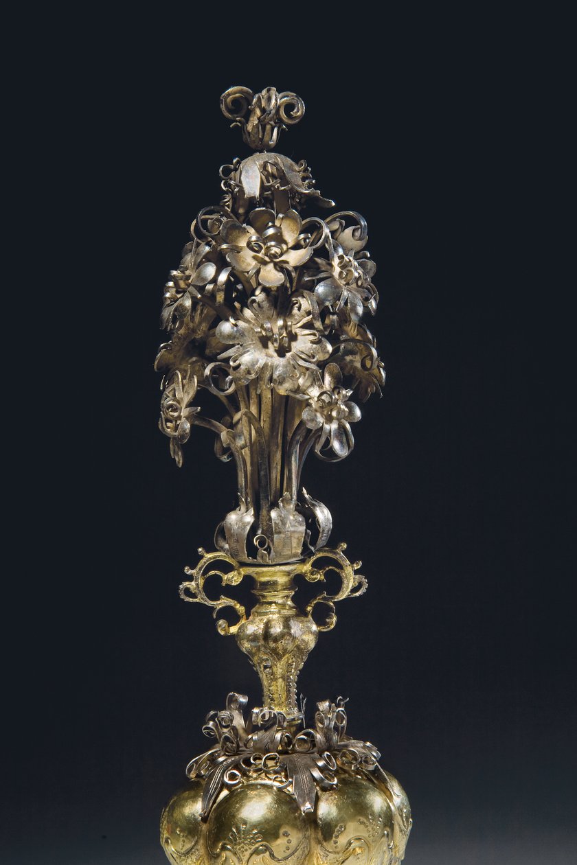 Taça Medingen Minerva, c.1650 (prata e vermeil) de Hinrich Ohmssen