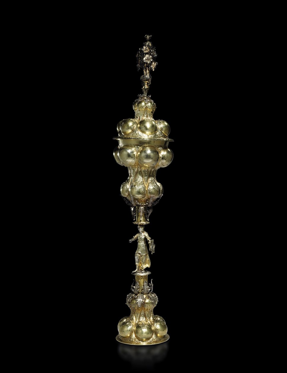Taça Medingen Minerva, c.1650 (prata e vermeil) de Hinrich Ohmssen