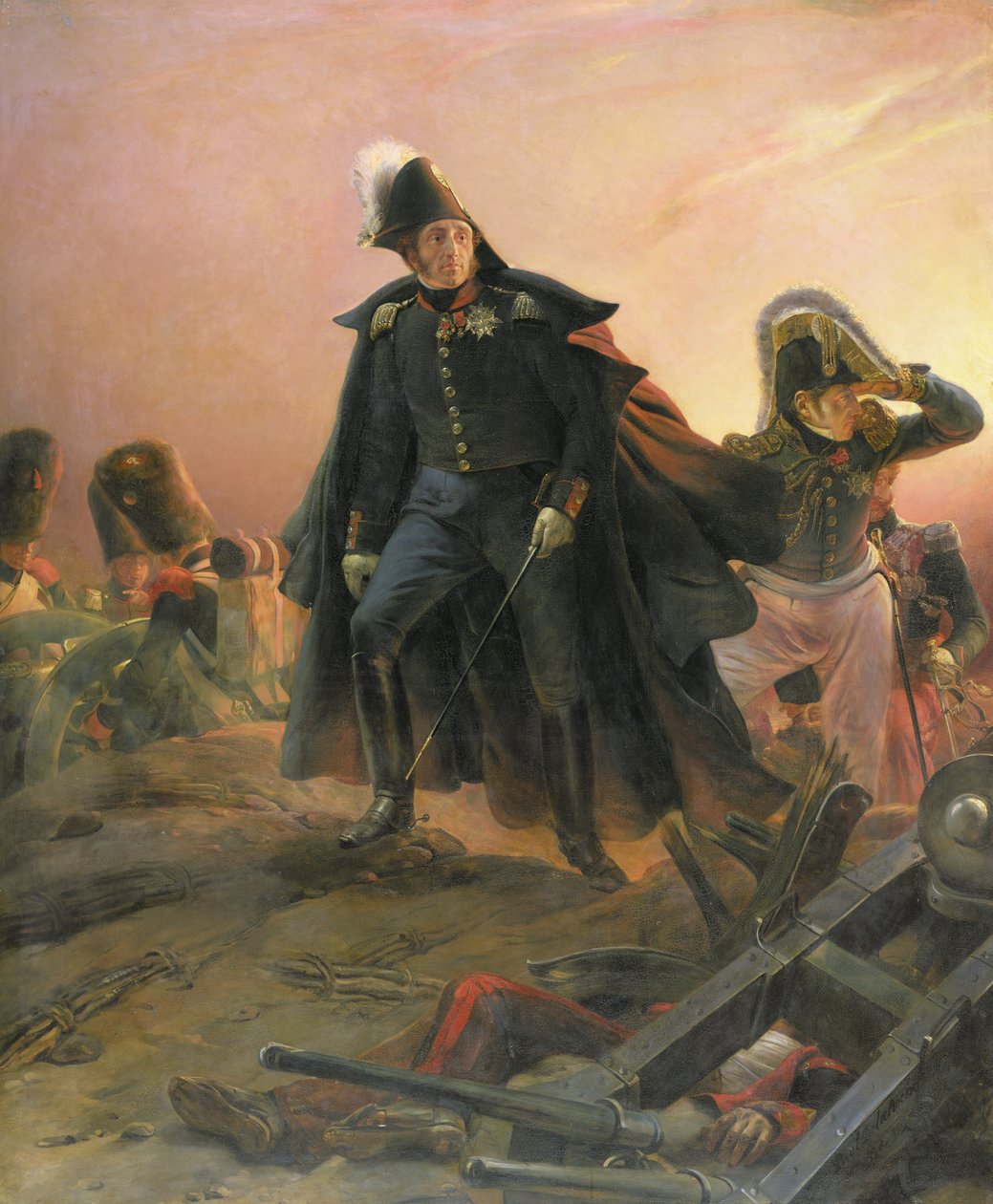 Duque de Angoulême na captura de Trocadero, 31 de agosto de 1823, 1828 de Hippolyte Delaroche