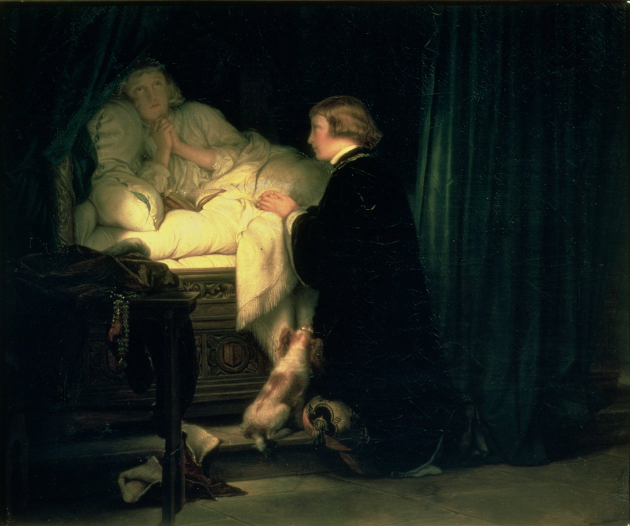 Os filhos do rei Eduardo IV da Inglaterra, 1852 de Hippolyte Delaroche
