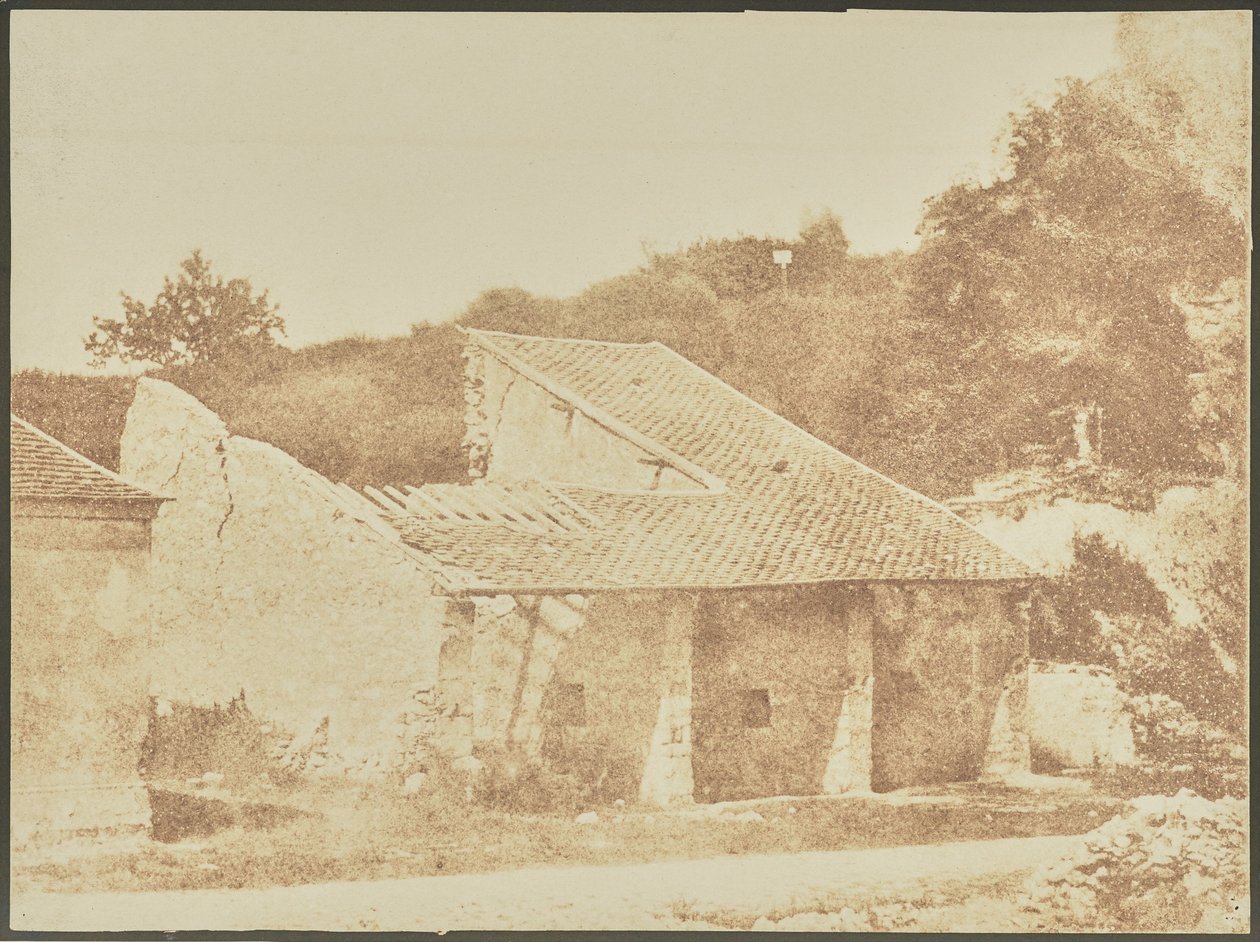 [Casa de campo em ruínas]. de Hippolyte Bayard