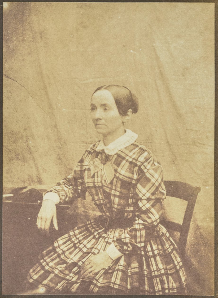 [Retrato de uma mulher sentada]. de Hippolyte Bayard