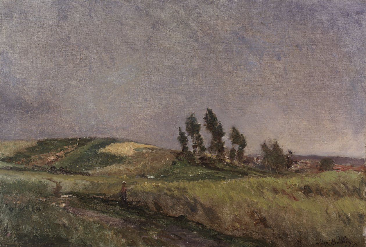Aldeia nas dunas de Hippolyte Boulenger