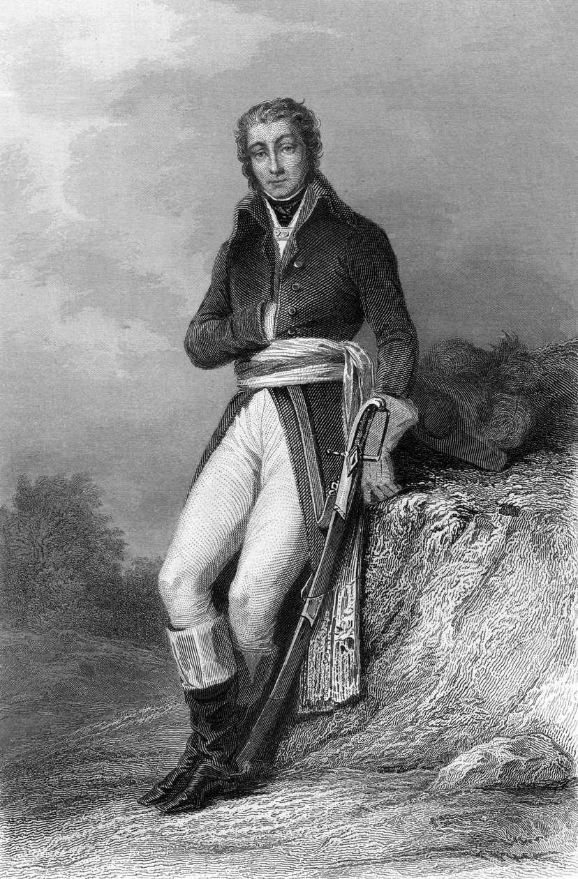 General Jean Moreau de Hippolyte Louis (after) Pauquet