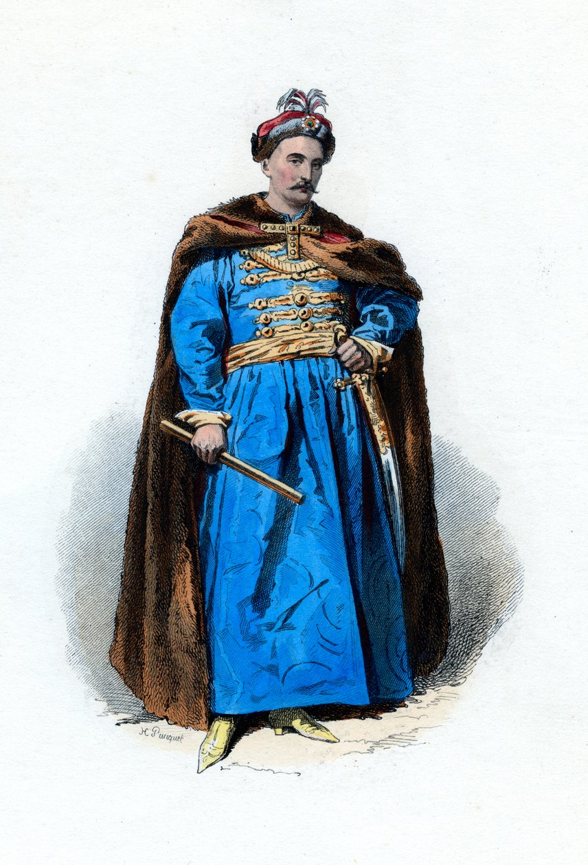 João III Sobieski, rei da Polônia e grão-duque da Lituânia, século XIX. de Hippolyte Louis Emile Pauquet
