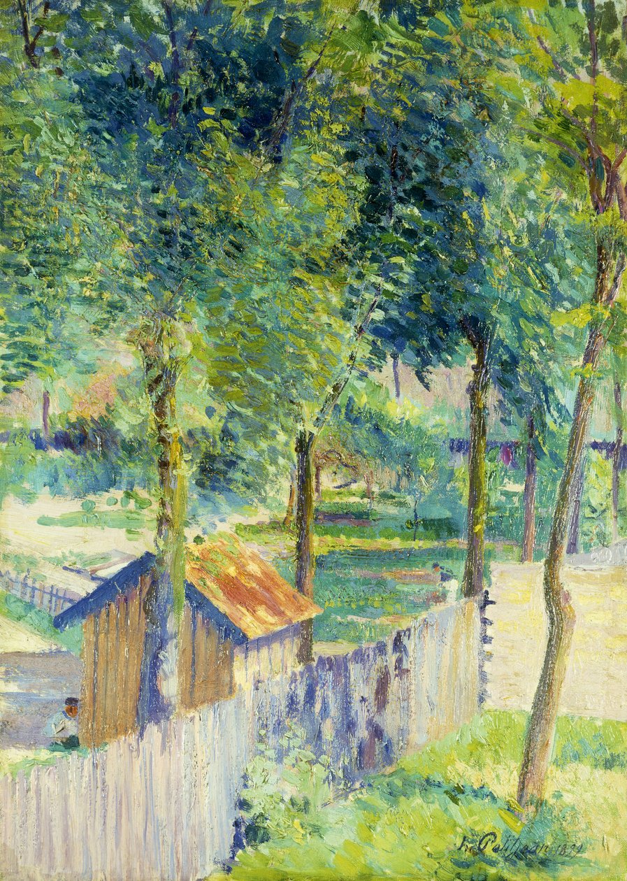 No jardim; No jardim, 1899 de Hippolyte Petitjean