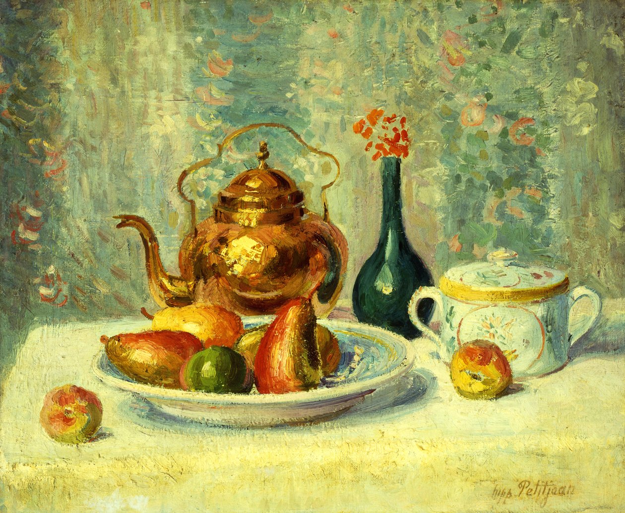 Ainda vida; Nature Morte, de Hippolyte Petitjean