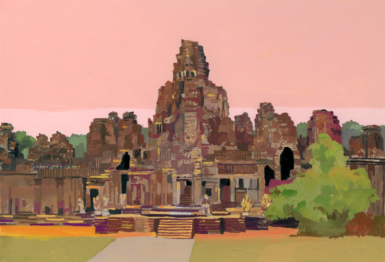 Angkor Thom no Camboja,2016， de Hiroyuki Izutsu