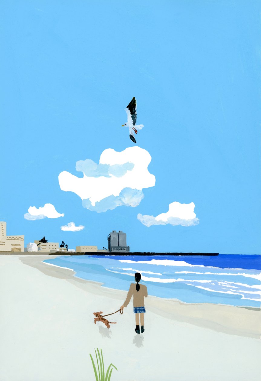 Meninas do Ensino Médio e o Mar de Hiroyuki Izutsu