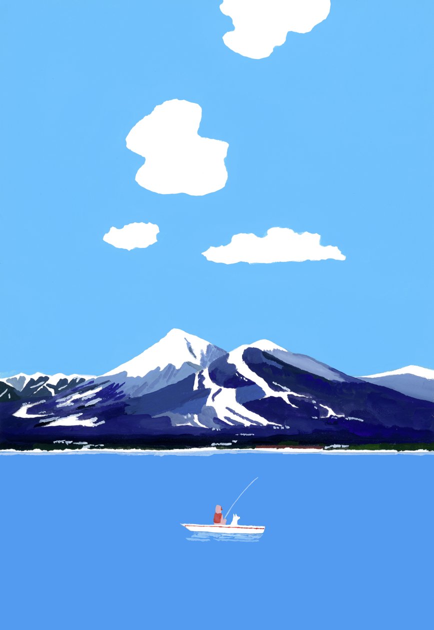 Montanhas e lagos de Hiroyuki Izutsu