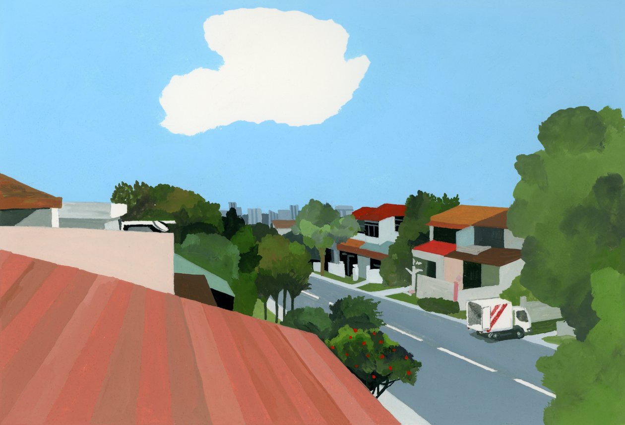 Mudança, Novo town、2017， de Hiroyuki Izutsu