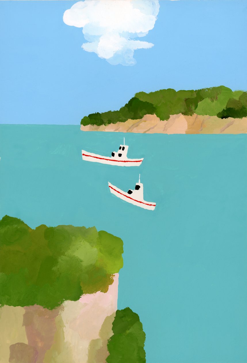 mar pacífico de Hiroyuki Izutsu