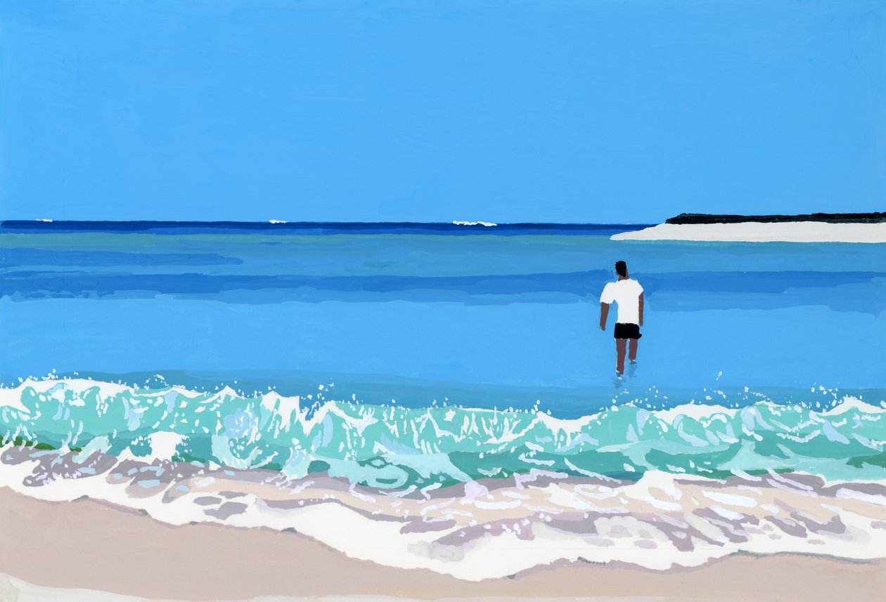 Mar e homem, 2016, de Hiroyuki Izutsu